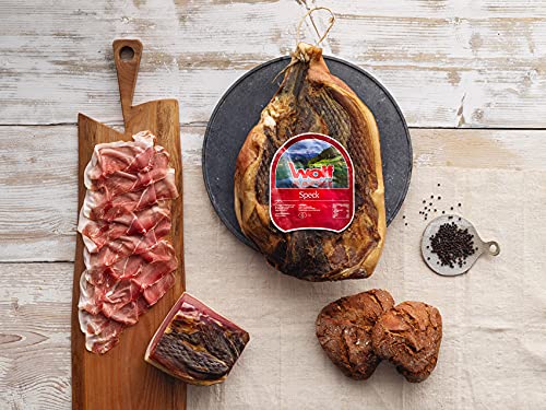 Speck di Sauris - bester italienischer Schinken Speck 4 Monate gereift Wolf Sauris leicht gereuchert (450gr) von Wolf Sauris