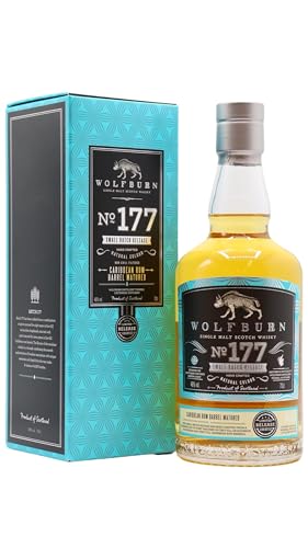 Wolfburn N°177 Single Malt Scotch Whisky Small Batch Release 46% Vol. 0,7l in Geschenkbox von Wolfburn