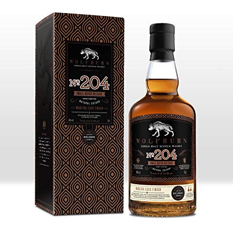 Wolfburn N°204 Single Malt Scotch Whisky Small Batch Release 46% Vol. 0,7l in Geschenkbox von Wolfburn