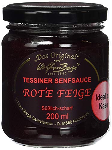 Tess. Rote Feigen-Senfsauce 200ml von Wolfram Berge