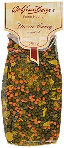 Wolfram Berge Linsen-Curry exotisch, 4er Pack (4 x 250 g) von Wolfram Berge