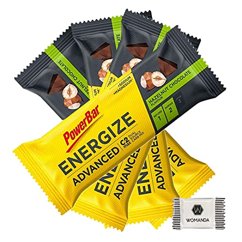 PowerBar Energize Advanced Energie Riegel mit C2MAX - 4x55g (Hazelnut Choco) von Womanda