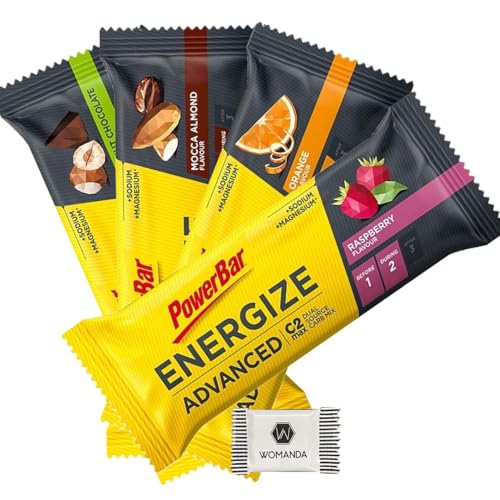 PowerBar Energize Advanced Energie Riegel mit C2MAX - 4x55g (Mixbox) von Womanda