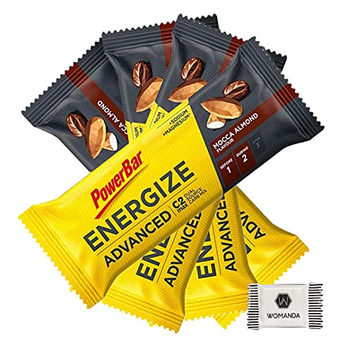 PowerBar Energize Advanced Energie Riegel mit C2MAX - 4x55g (Mocca Almond) von Womanda