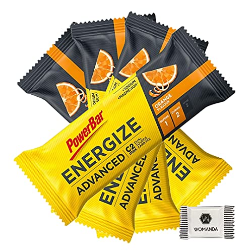 PowerBar Energize Advanced Energie Riegel mit C2MAX - 4x55g (Orange) von Womanda