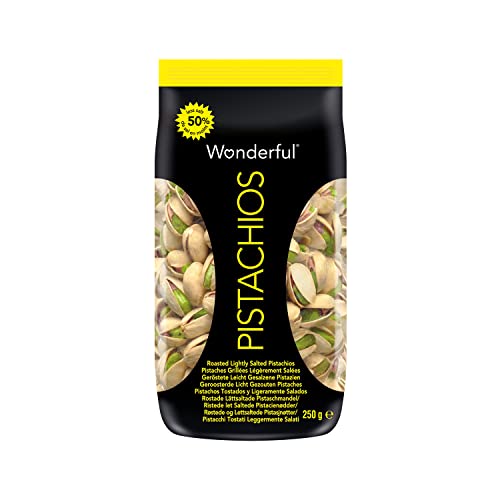 Wonderful Pistachios & Almonds Sachet Pistaches Lègérement Salées 250 G von Wonderful Pistachios