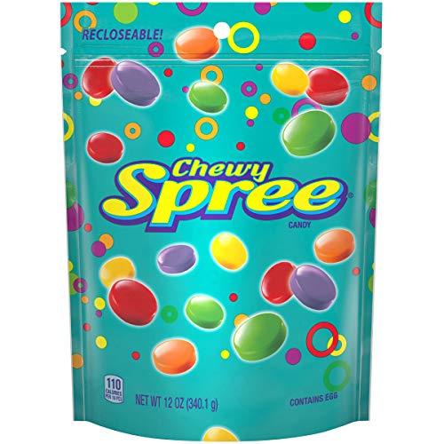 Wonka Spree Chewy Candy Original Candy, Candy das ist ein Kick in den Mund, 340 ml von Wonka