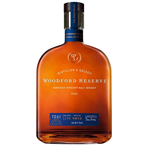 Woodford Reserve Malt Whiskey - Ein hochwertiges Geschenk - Kräftiges Aroma von Nüssen, Karamell & Früchten - 0.7L/45.2% Vol. von Woodford Reserve