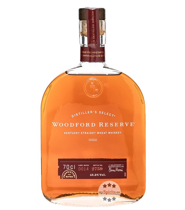 Woodford Reserve Wheat Whiskey (45,2 % vol, 0,7 Liter) von Woodford Reserve