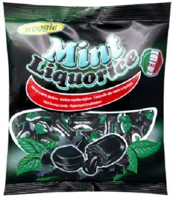 Frische Mint Lakritze im 250g Beutel von Woogie von Woogie