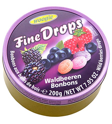 Woogie Bonbons mit Waldbeerengeschmack, 10er Pack (10 x 100 g) von Woogie