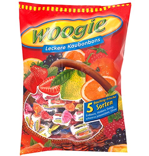 Leckere Boogie Kaubonbons 500g Beutel von Woogie