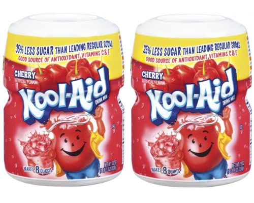 Kool-Aid Gesüßte Kirsche, 538 g, 2 Stück von World Food Shop