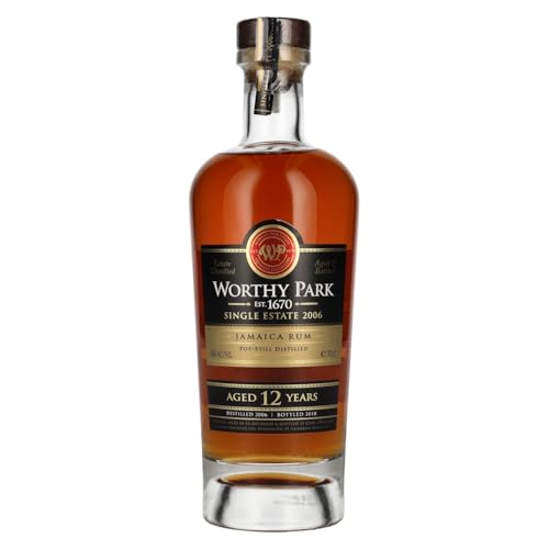 Worthy Park 12 Years Old Single Estate Jamaica Rum 2006 56% Vol. 0,7l von Worthy Park Rum