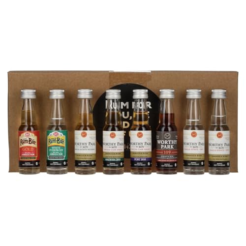 Worthy Park Master Class Tasting Kit 2021 54,1% Vol. 8x0,02l von Worthy Park Rum