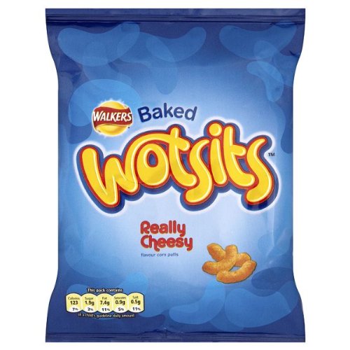 Walkers Wotsit Käsegeschmack (22,5 g x 32) von Wotsits