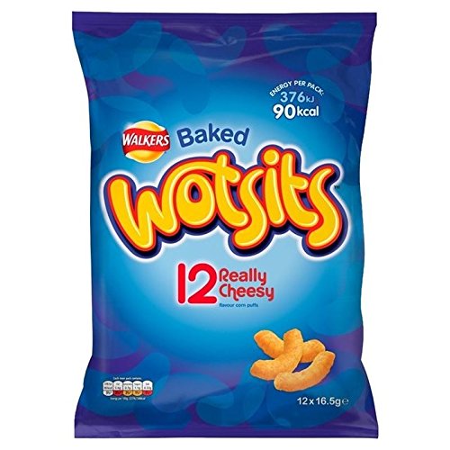 Wotsits Wirklich Kitschig Snacks 17G X 12 Pro Packung von Wotsits