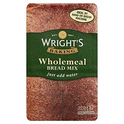 Wrights Vollkornbrot Mix (500g) - Packung mit 6 von Wright's (Home Baking)