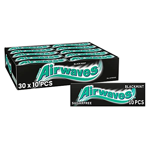 Wrigley Airwaves Black Mint, 30er Pack von AirWaves