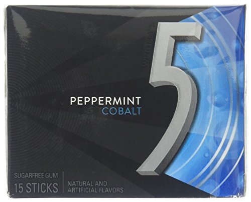 Wrigley's 5 Gum Colbalt 150 Stück / 10 Packs je 15 Kaugummis von Wrigley's