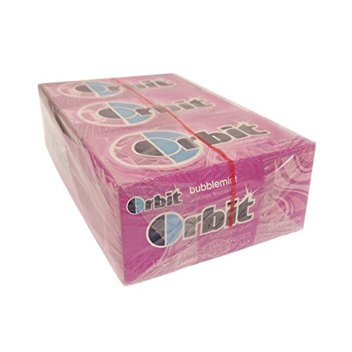 Wrigleys / Wrigley's Orbit - Bubblemint / 168 Stück / 12 Packs je 14 Kaugummis von Wrigley's