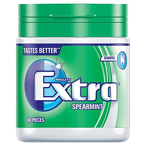 Wrigleys Extra Spearmmint-Flasche, 6 x 60 Stück von Wrigley's