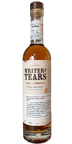 Writer's Tears CASK STRENGTH Irish Whiskey Vintage Release 2022 54,6% Vol. 0,7l in Geschenkbox von Writers Tears