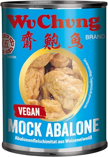 WU CHUNG - Weizengluten Mock Abalone, (1 X 280 GR) von Wu Chung