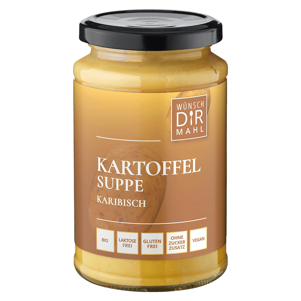 Bio Kartoffelsuppe Karibisch von Wünsch Dir Mahl