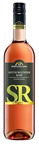 Württemberger Wein Remstal Spätburgunder Rosé "SR" feinfruchtig Qw halbtrocken (6 x 0.75 l) von Württemberger Wein