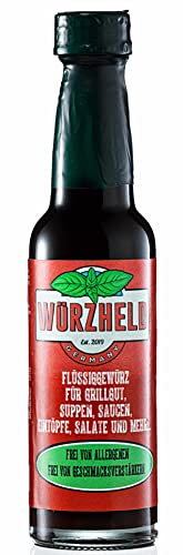 Würzheld® Feinkost Flüssigwürze - Vegan, Allergenfrei, Sojafrei - 95ml von Würzheld