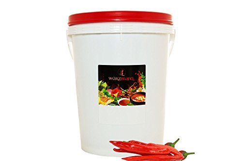 Capsicum Oleoresin, reines, natürliches Chili - Extrakt. Farbreduziert. 1 Million Scoville. (10000g.) von Würzteufel