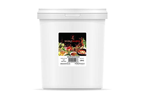 Jalapeno - Chili geschnitten. Jalapeño - Chiliflocken. Jalapeñoflocken. Premium-Qualität. PP - Eimer 10KG von Würzteufel