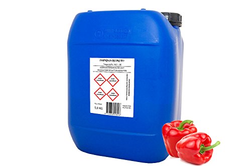 Paprika Oleoresin 100 000, reines, natürliches Paprika - Extrakt. Red Paprika Oleoresin (5 KG) von Würzteufel