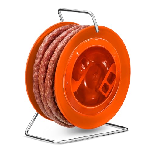 WURSTBARON® Wurst Kabeltrommel Betonmischer, 3,5m Wurst nach Krakauer Art, hochwertige Qualität und rauchiges Aroma, lustiges Geschenk für sie und ihn, 240 g von Wurstbaron