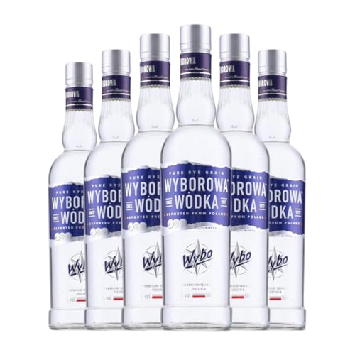 Wodka Wyborowa Medium Flasche 50 cl (Karton mit 6 Medium Flasche von 50 cl) von Wyborowa Vodka