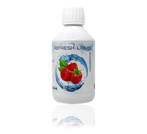 XAXX HC Refresh Liquid HIMBEERE Konzentrat 1:150, 250 ml, zuckerfreier Sirup von XAXX