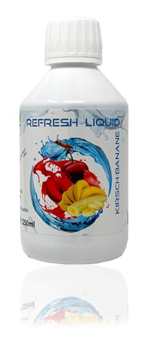 XAXX HC Refresh Liquid KIRSCH - BANANE Konzentrat 1:150, 250 ml, zuckerfreier Sirup von XAXX