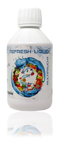 XAXX HC Refresh Liquid MULTIFRUCHT Konzentrat 1:150, 250 ml, zuckerfreier Sirup von XAXX