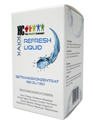 XAXX HC Refresh Liquid Testset mit 11 Sorten 1:150, je 10 ml, zuckerfreier Sirup von XAXX