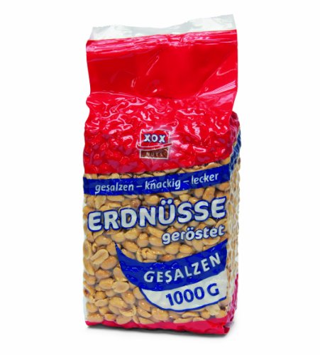 XOX Erdnüsse gesalzen 1000g von XOX