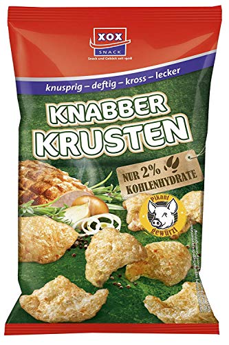 XOX Knabberkrusten, 6er Pack (6 x 50 g) von XOX