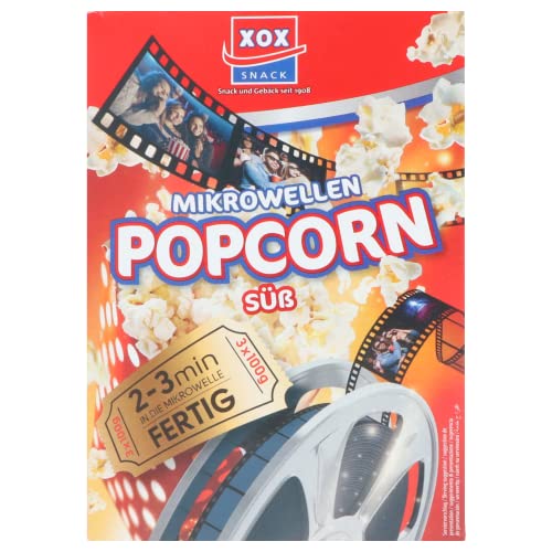 XOX - Mikrowellen Popcorn süß - 300g von XOX