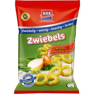 XOX Zwiebelringe, 24er Pack (24 x 40g) von XOX