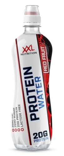 XXL Nutrition - ISOPRO - 20 Gramm Eiweiß pro Flasche - Fett-, Zucker- und Laktosefrei - Red Fruit - 500ml - 6-Pack von XXL Nutrition