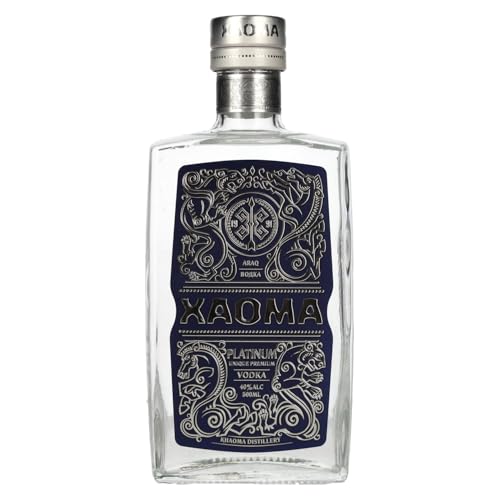 XAOMA Platinum Premium Vodka 40% Vol. 0,5l von Xaoma