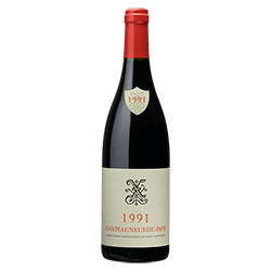 Xavier Vignon : Châteauneuf-du-Pape Back Vintage 1991 von Xavier Vignon