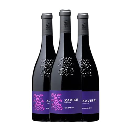 Xavier Vignon Cairanne 75 cl (Schachtel mit 3 Flaschen von 75 cl)