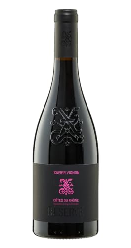 Xavier Vignon Côtes du Rhône Réserve Vielles Vignes 2020 | Rotwein | Rhône – Frankreich | 1 x 0,75 Liter von Xavier Vins