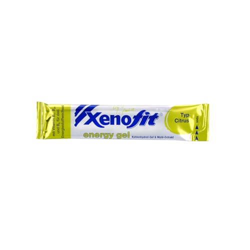 Xenofit Energy Gel, 25g (Einzelbeutel), Citrus von Xenofit